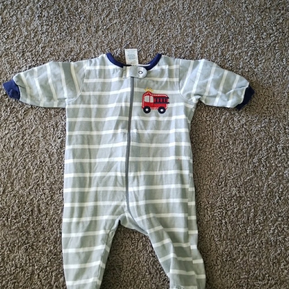 Boys fire truck sleeper